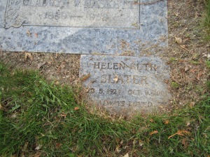 Gladwyn's grave